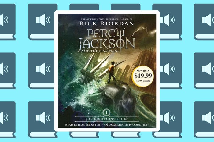 percy jackson and the olympians best audiobooks for road trips 