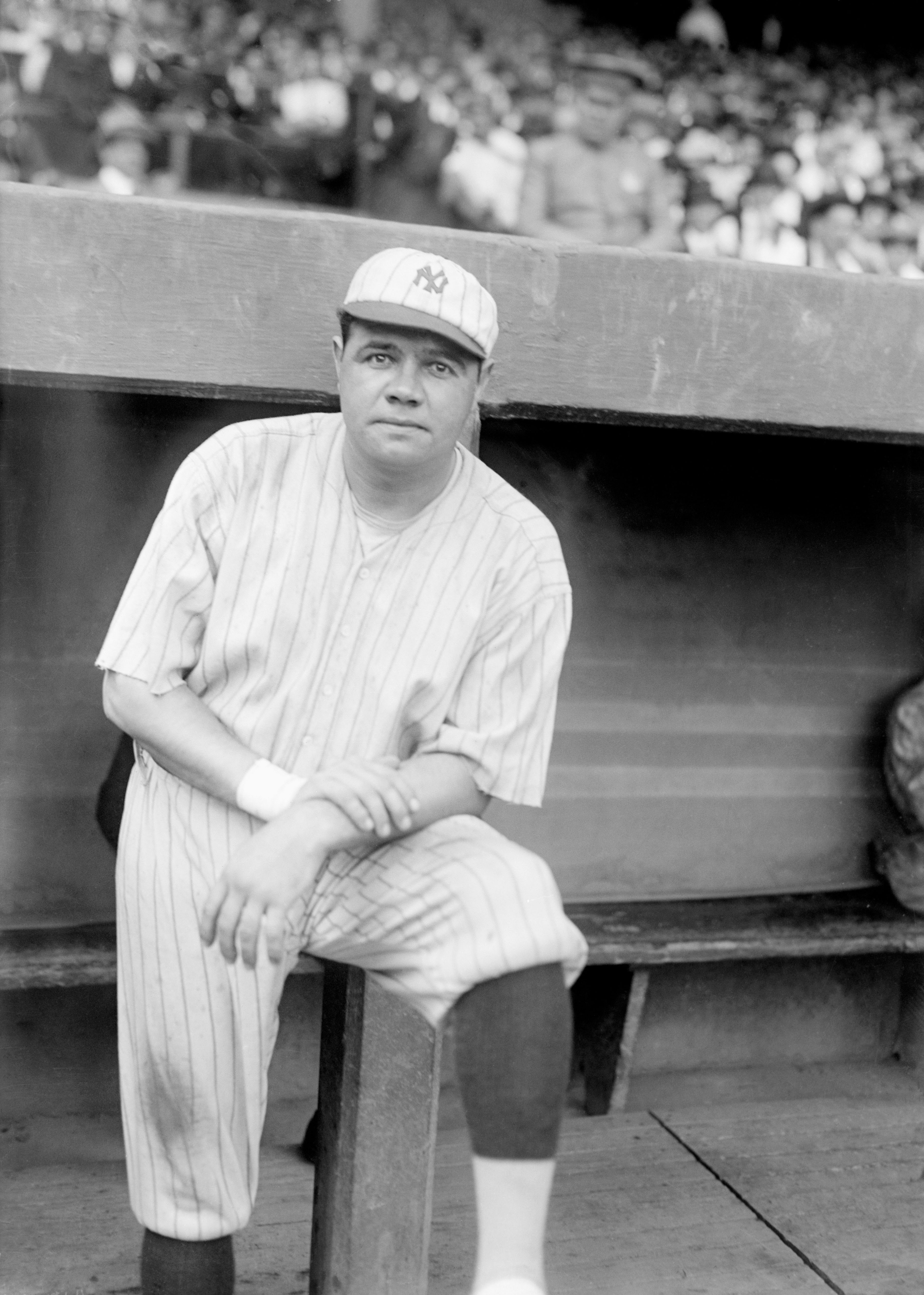 Mandatory Credit: Photo by Everett/Shutterstock (10284338a) Babe Ruth, 1921 Historical Collection