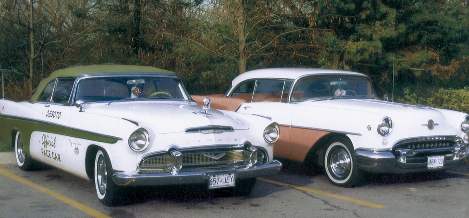 1956 De Soto Pacesetter and 1955 Oldsmobile Sedan