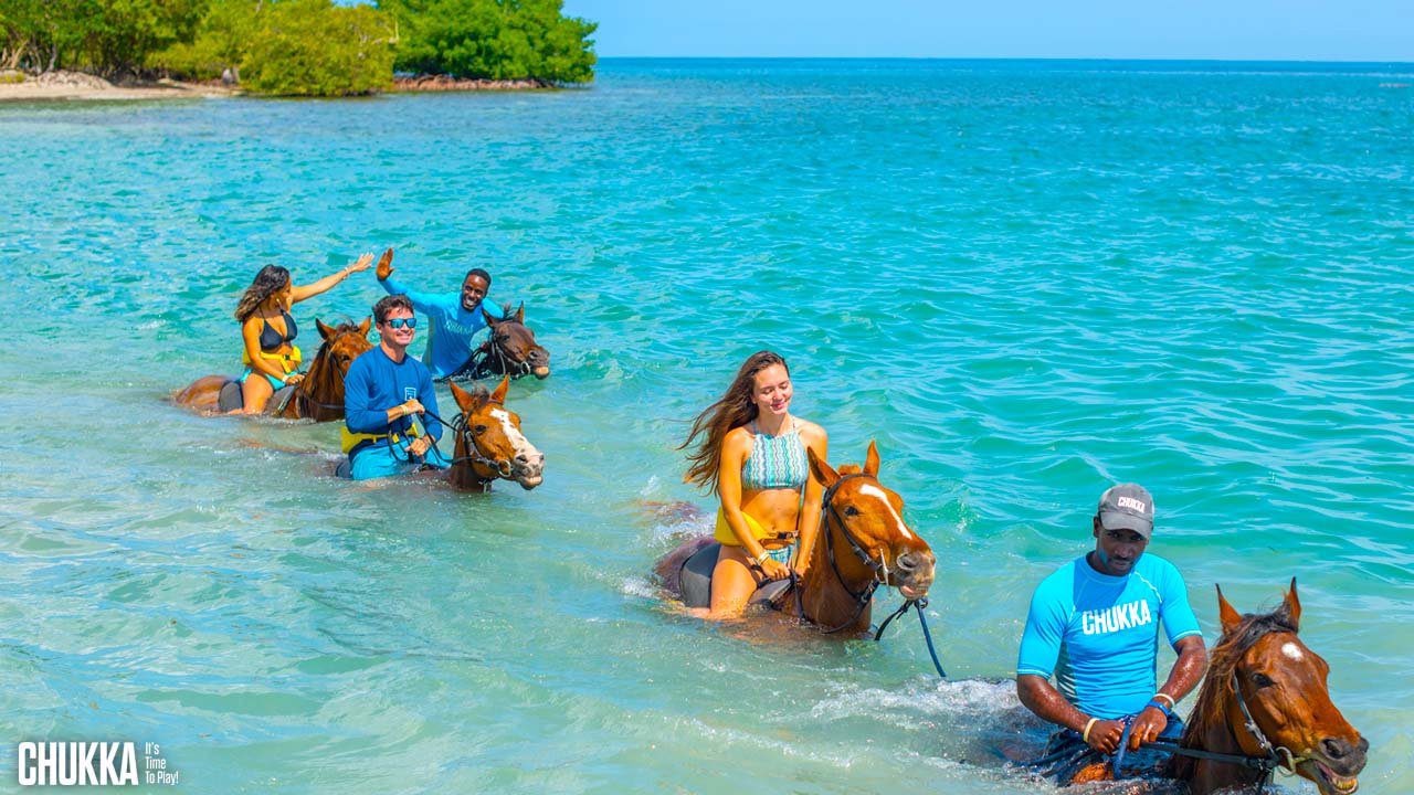 Best Caribbean Beaches - Sandy Bay, Jamaica, horseback riding