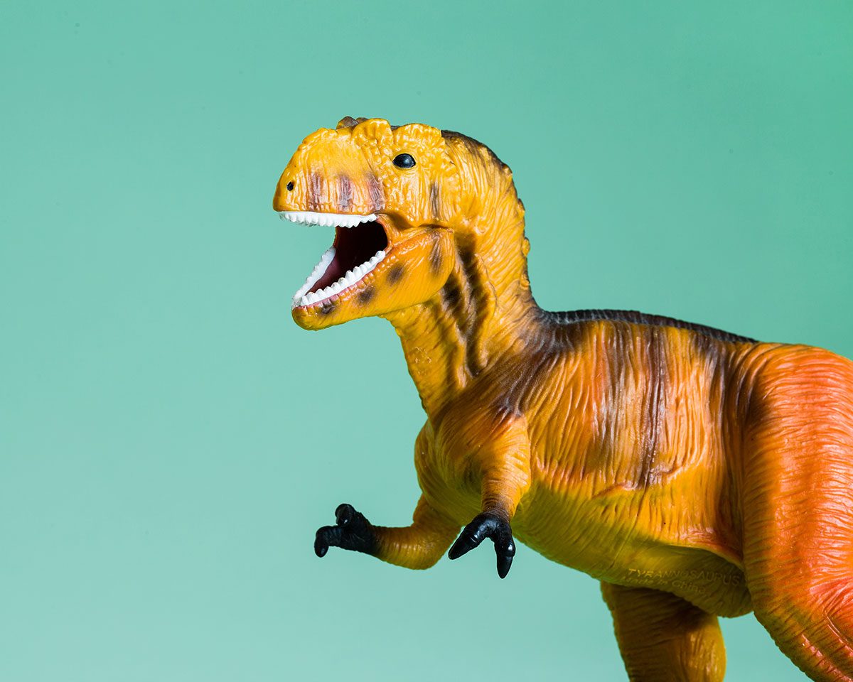 Funny parenting Tweets - t-rex dinosaur toy