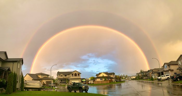 Rainbow pictures - Prince George, B.C. rainbow