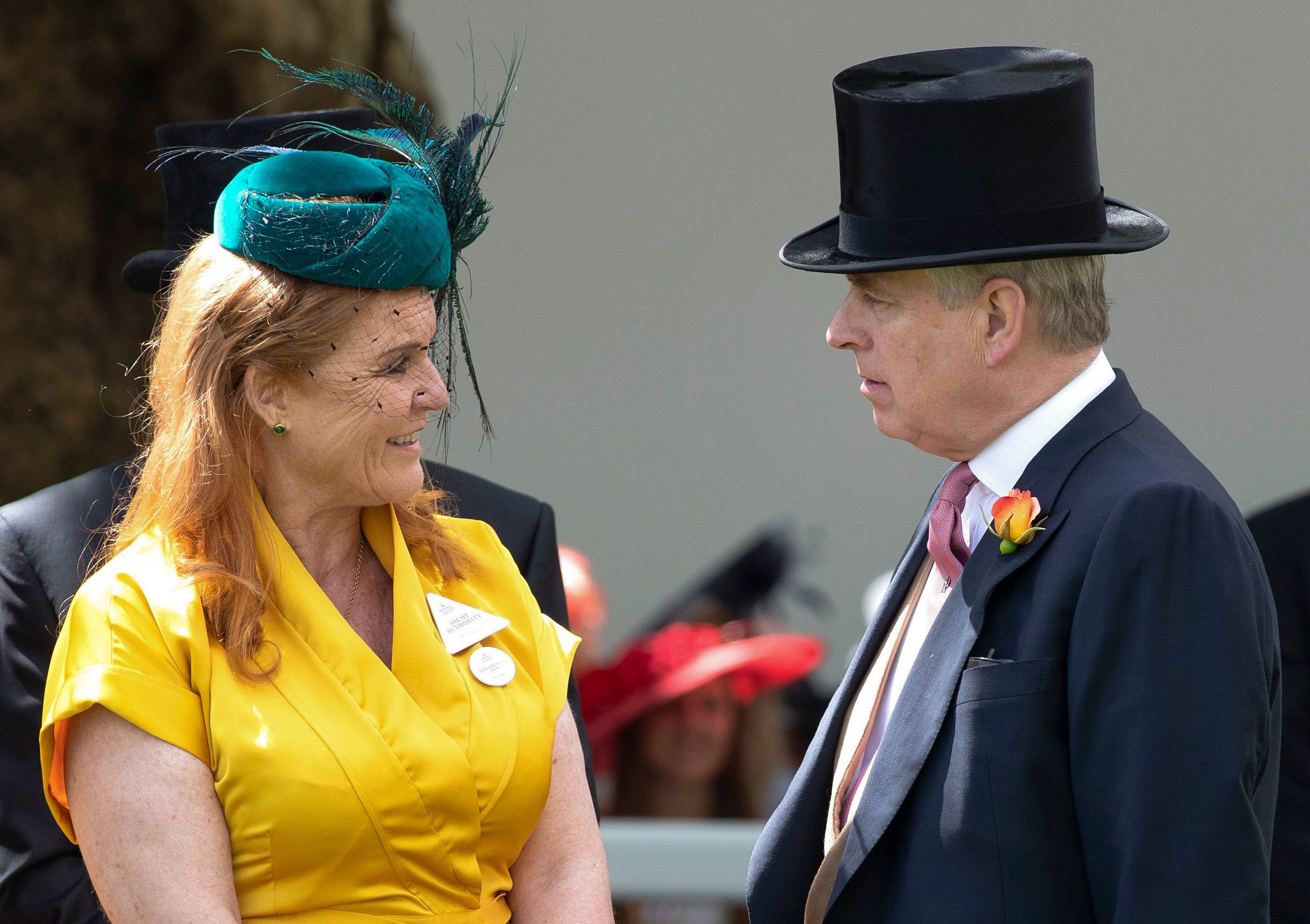 Mandatory Credit: Photo by Shutterstock (10318541i) Sarah Ferguson Duchess of York and Prince Andrew Royal Ascot, Day 4, UK - 21 Jun 2019