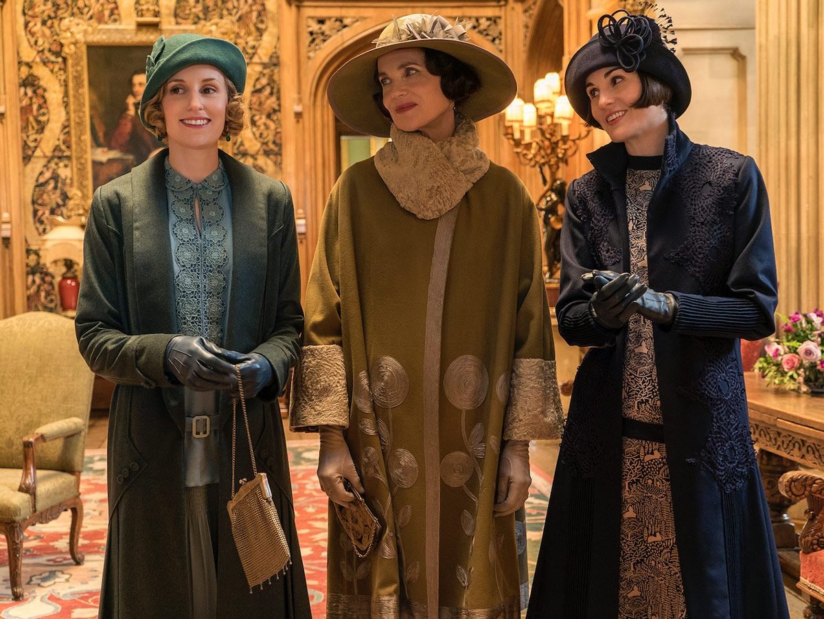 Laura Carmichael stars as Lady Edith, Elizabeth McGovern as Cora Crawley and Michelle Dockery as Lady Mary in Downton Abbey