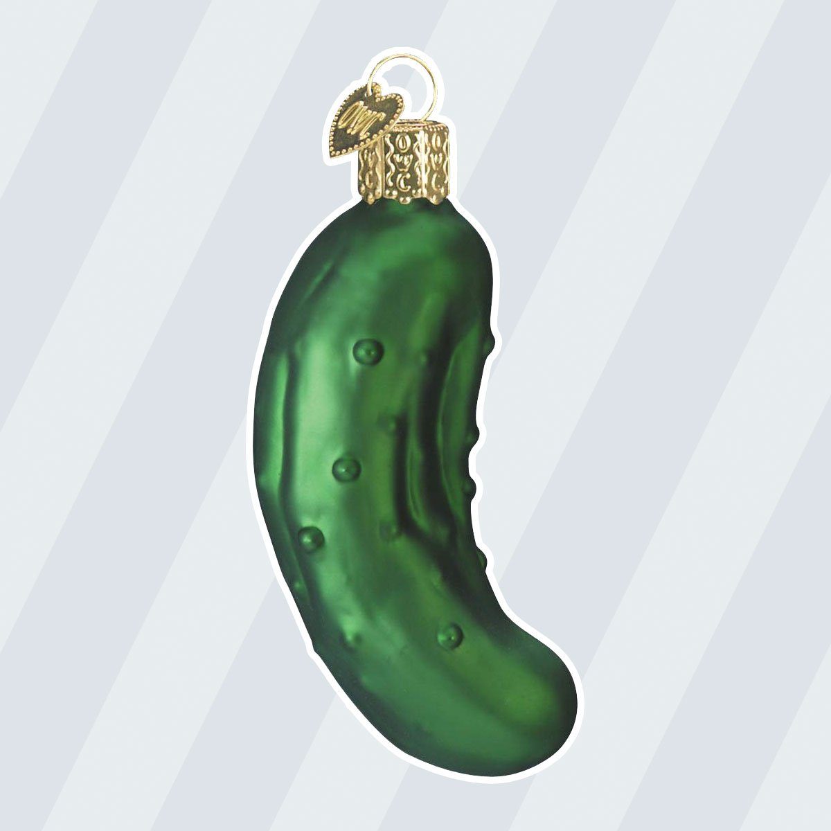 Old World Christmas Ornaments: Pickle Glass Blown Ornaments for Christmas Tree