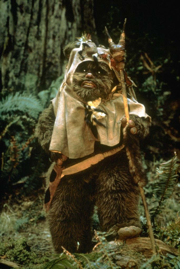 Kenny Baker as ewok - Star Wars Episode Vi - Return Of The Jedi - 1983