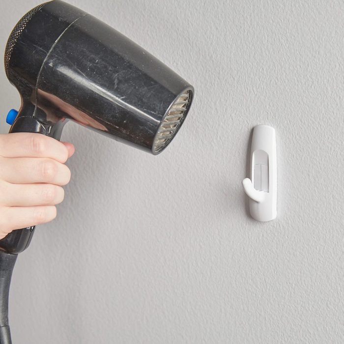 HH Handy hint hairdryer remove command hook
