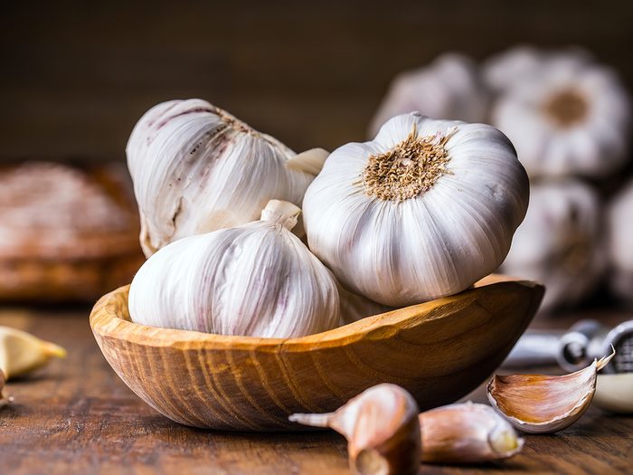 what is the secret to beautiful skin - garlic