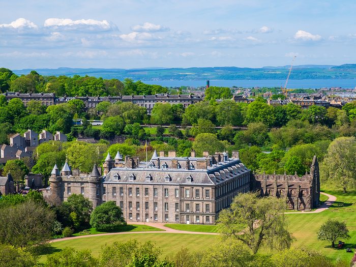 Palace of Holyrood House - royal residence in Edinburgh
