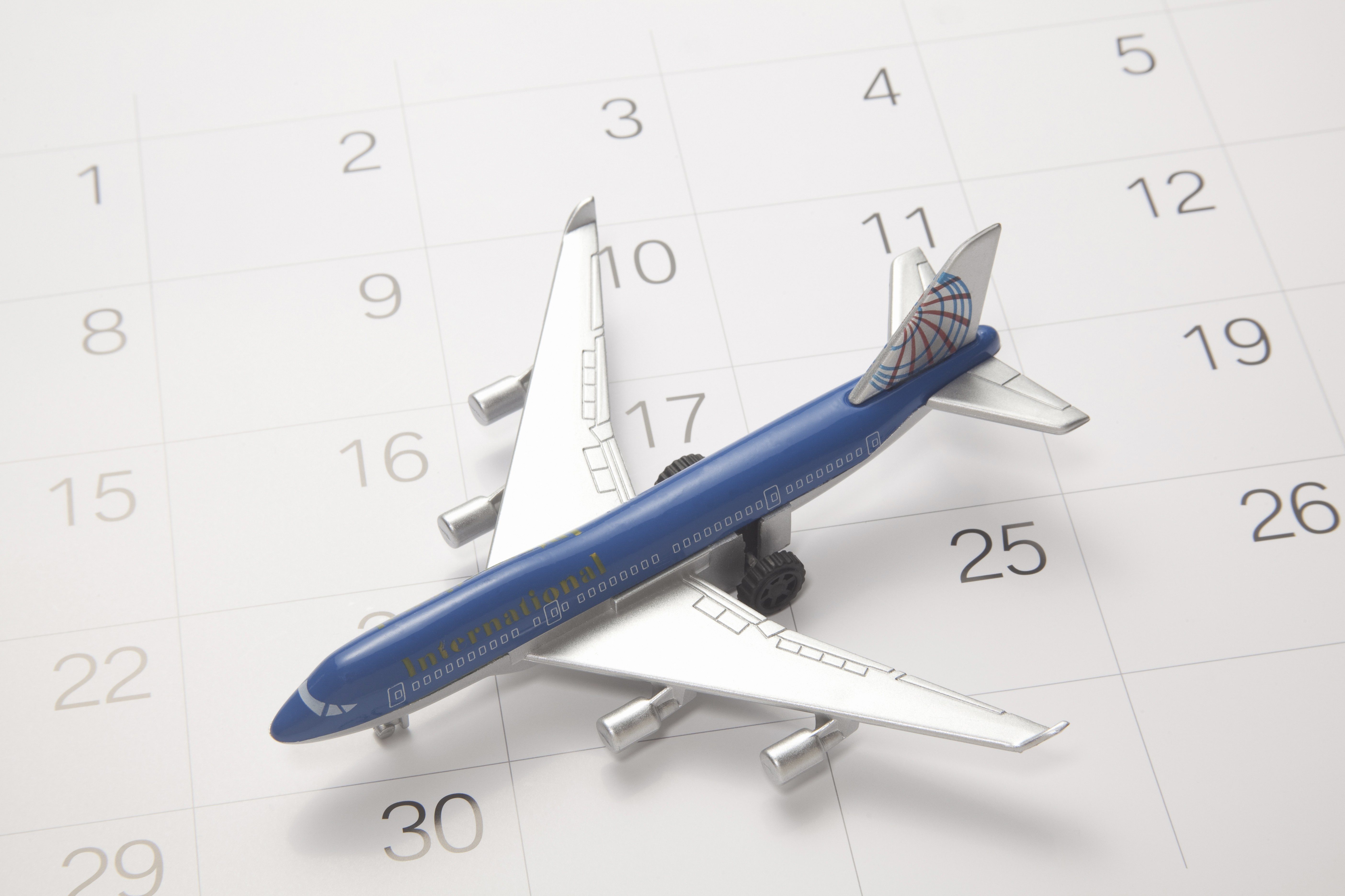 Calendar And The Toy Plane