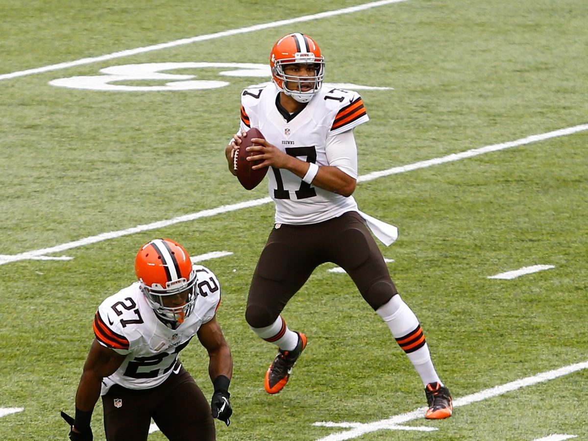 Quarterback from the Cleveland Browns football team