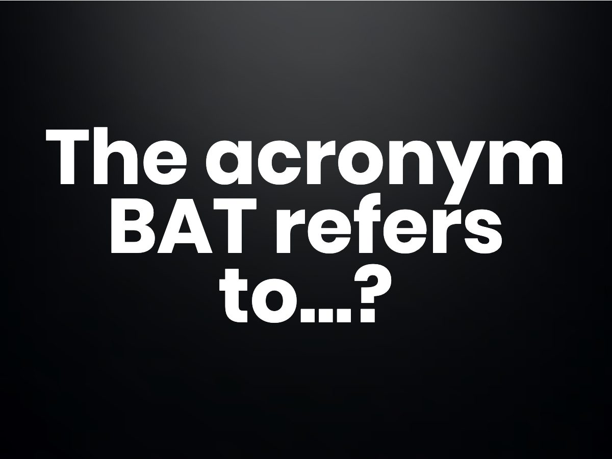 The acronym BAT refers to the dominant tech companies in which country?