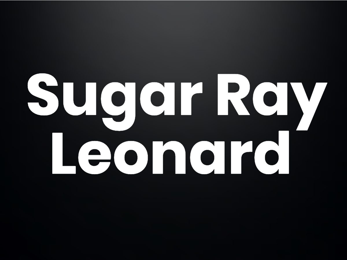 Trivia questions - Sugar Ray Leonard