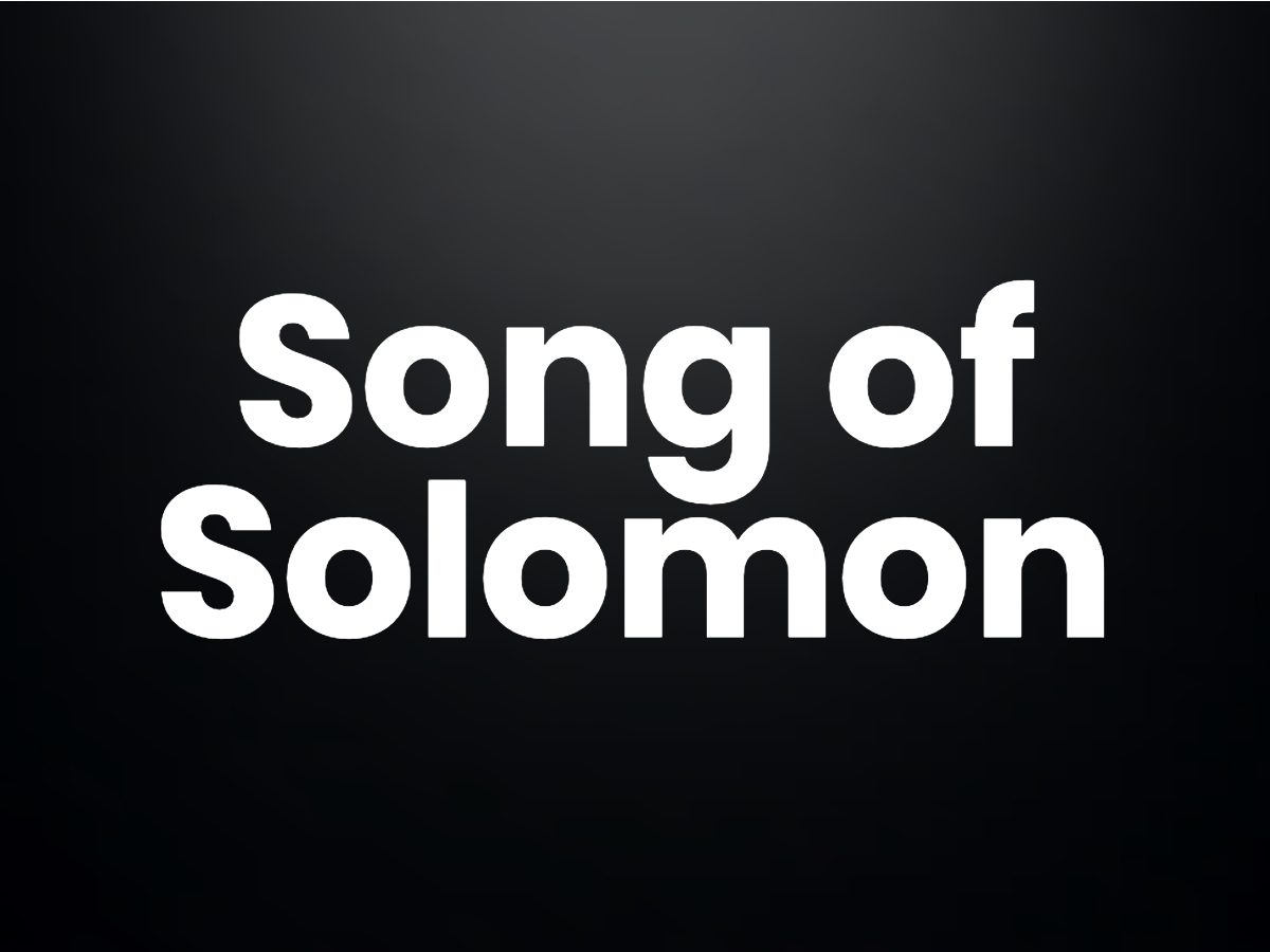 Trivia questions - Song of Solomon