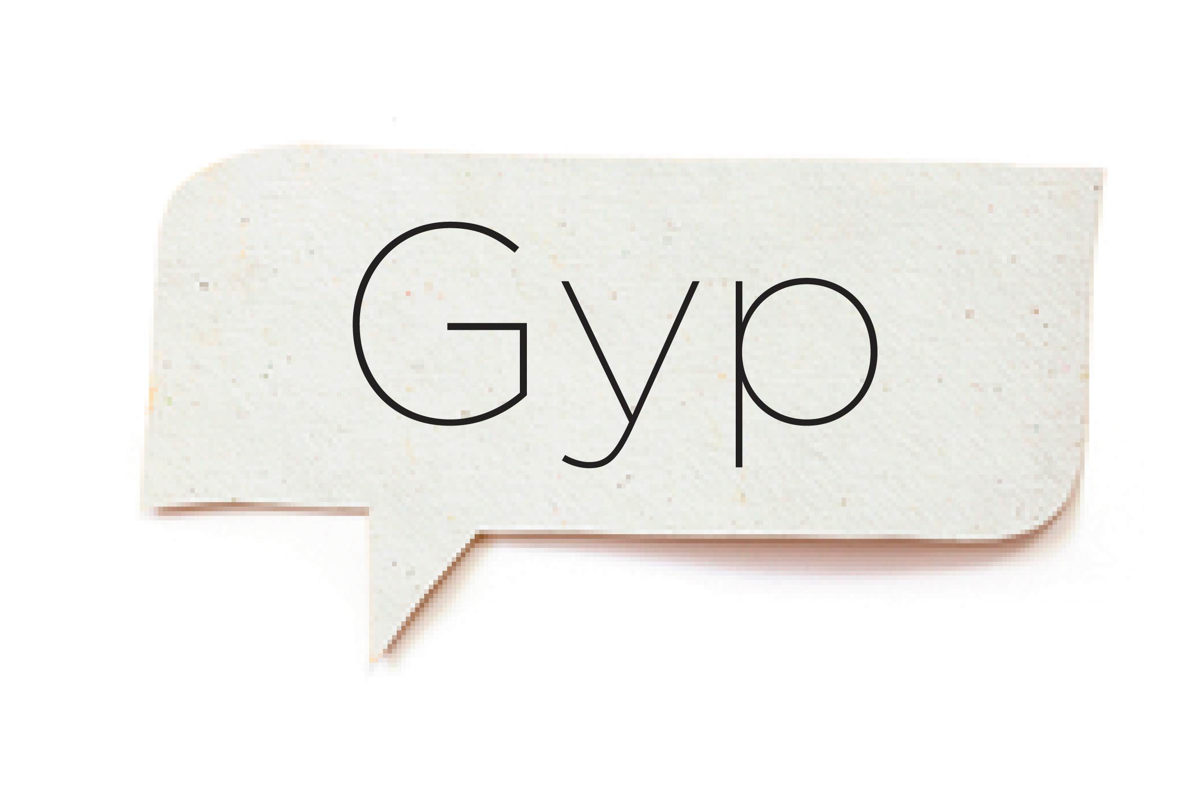 Offensive words - Gyp