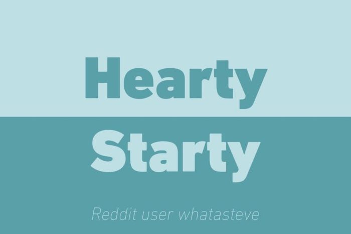 hearty starty walkie talkie reddit