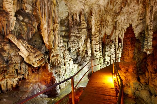 Dikteon cave. birth place of Zeus Crete. Greece
