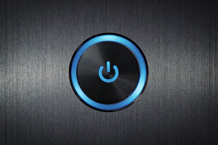 restart your device technoloy start button