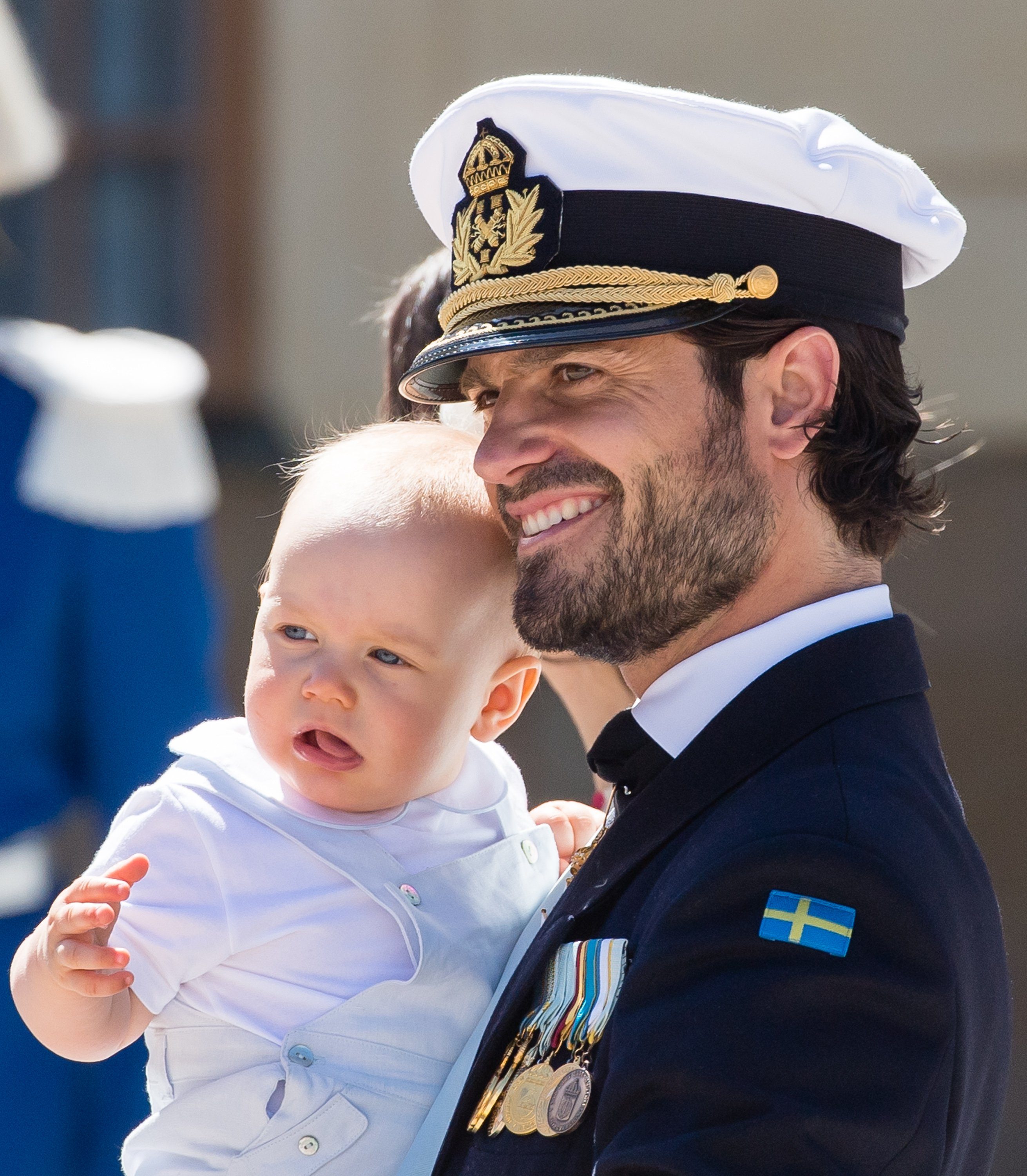 Prince Carl Phillip of Sweden and Prince Gabriel of Sweden