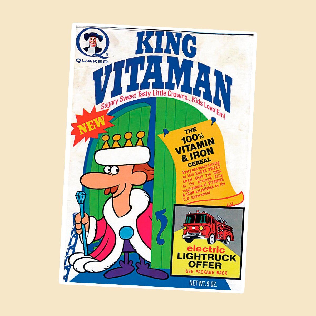 King Vitaman vintage
