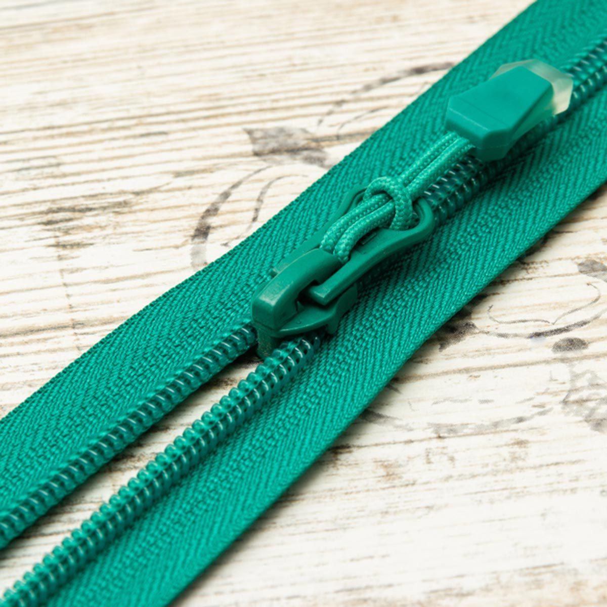 green zipper