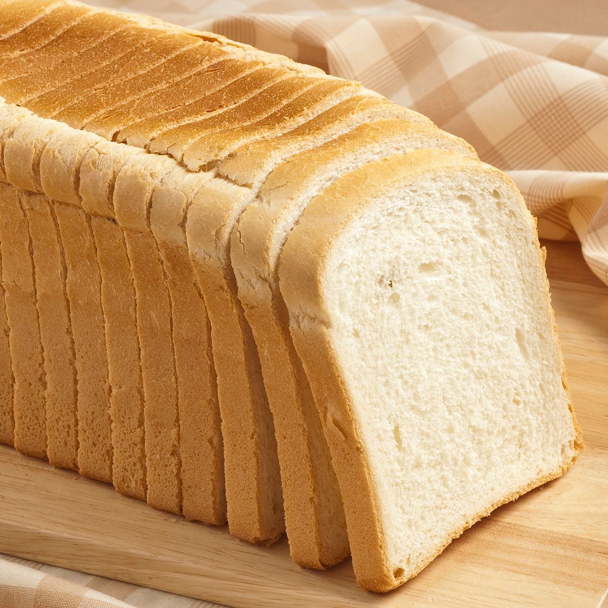 sliced toast bread