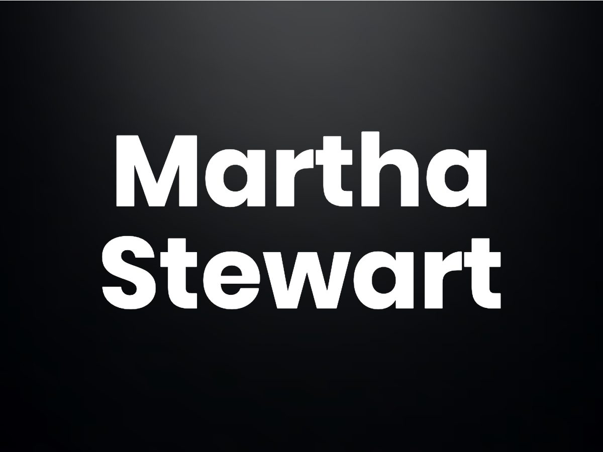 Trivia questions - Martha Stewart
