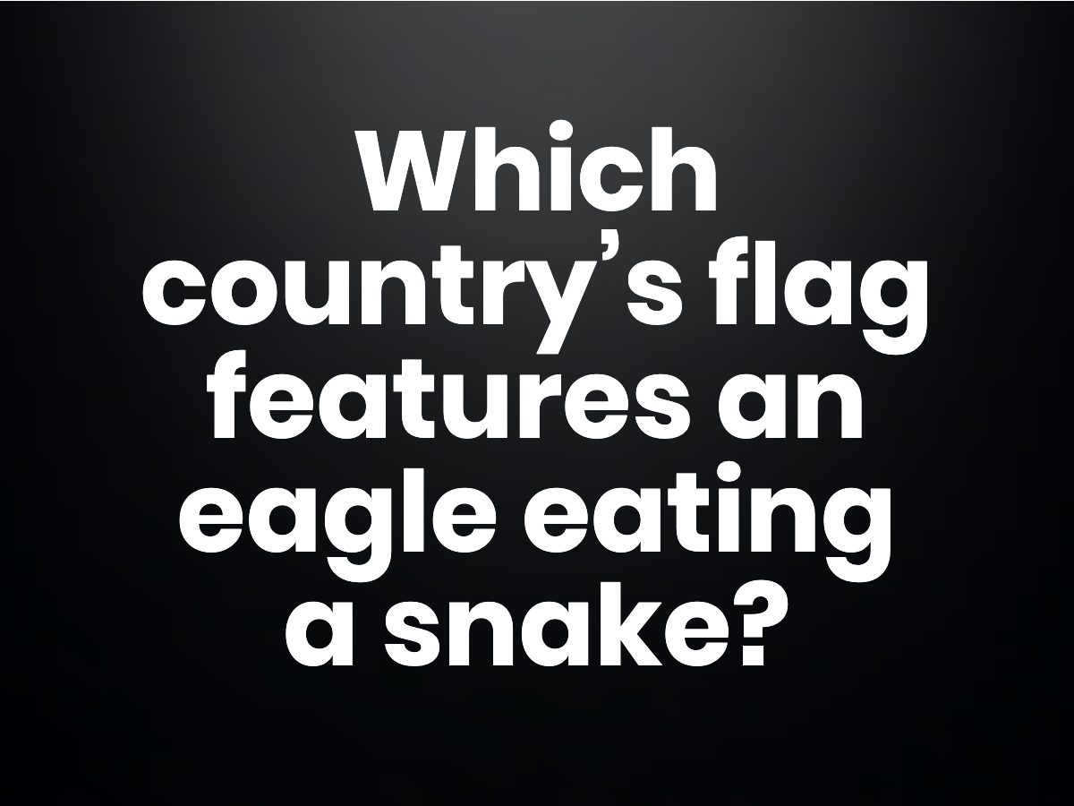 Trivia questions - Mexican flag