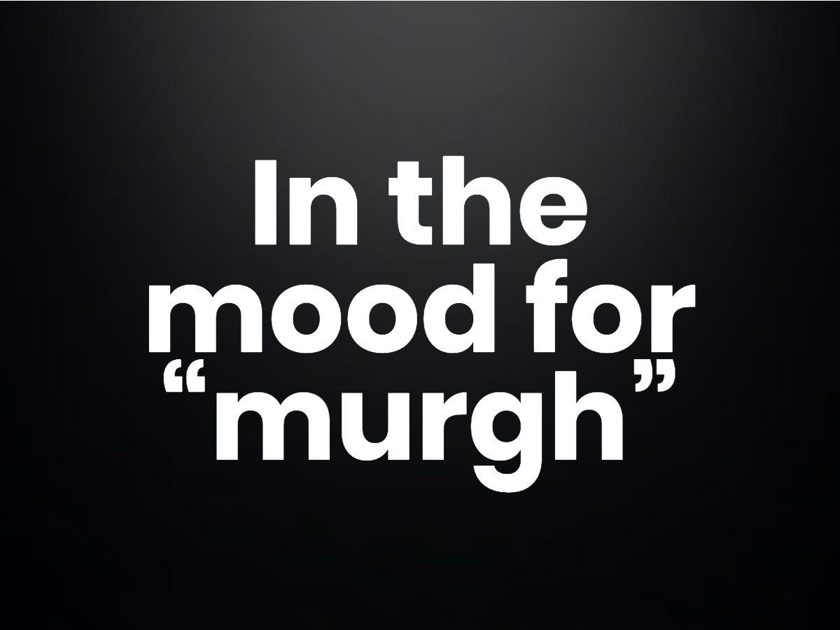 Trivia questions - "murgh"