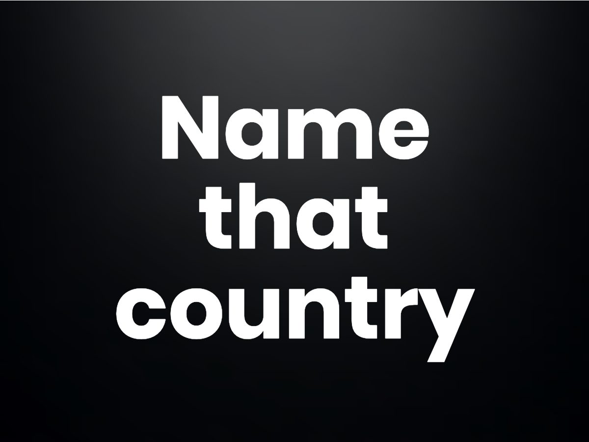 Trivia questions - Name that country
