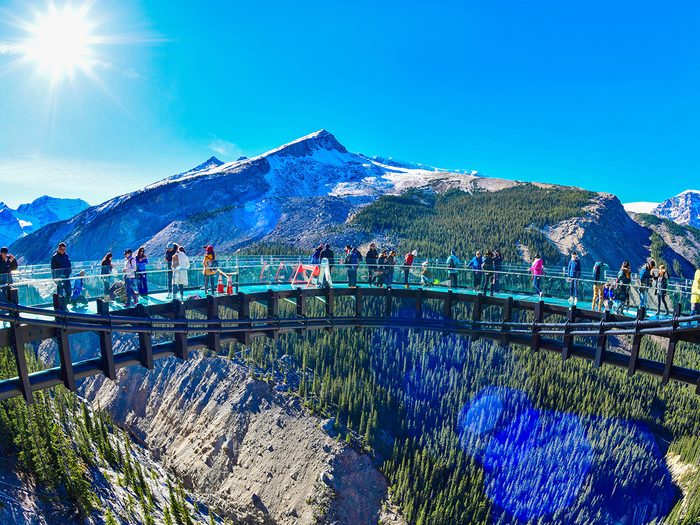 Western Canada attractions - Glacier Skywalk