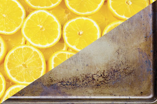 things to clean with lemons greasy pots and pans