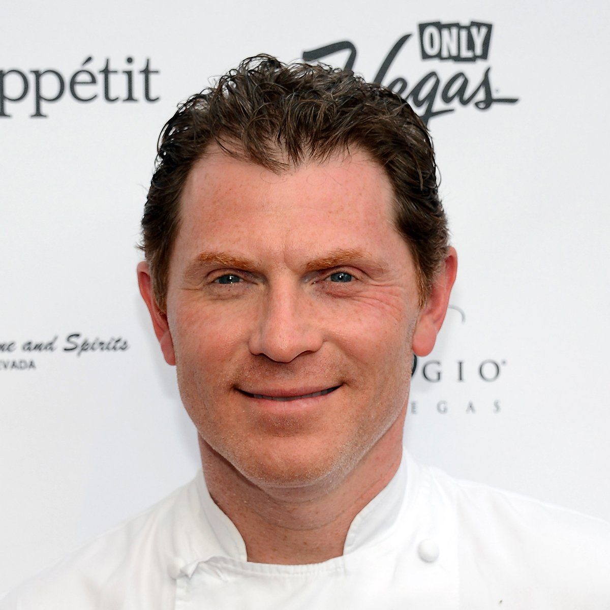 LAS VEGAS, NV - MAY 10: Television personality and chef Bobby Flay arrives at Vegas Uncork'd by Bon Appetit's Grand Tasting event at Caesars Palace on May 10, 2013 in Las Vegas, Nevada. (Photo by Ethan Miller/Getty Images for Vegas Uncork'd by Bon Appetit)