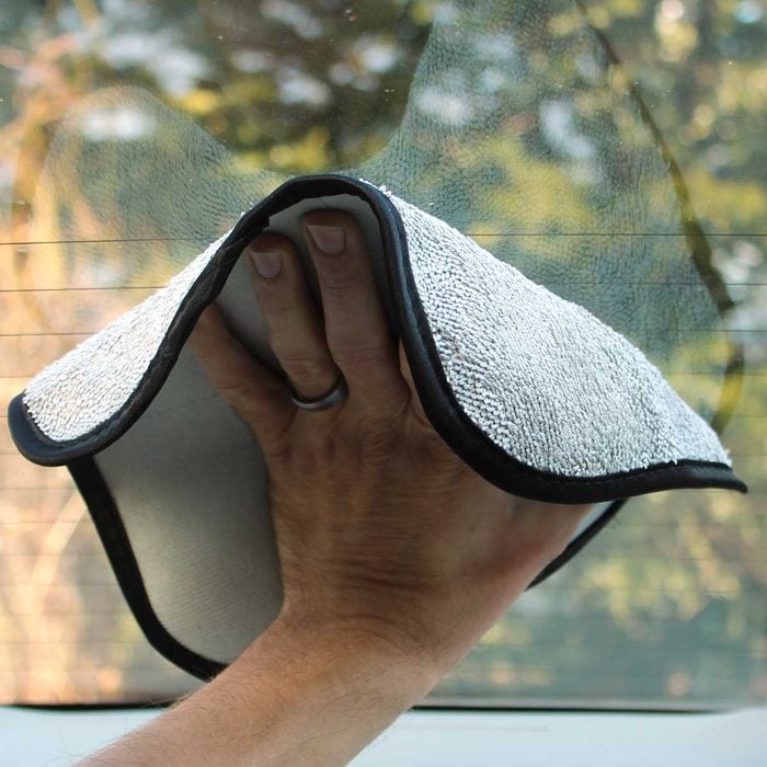 how to clean inside car windows - wipe