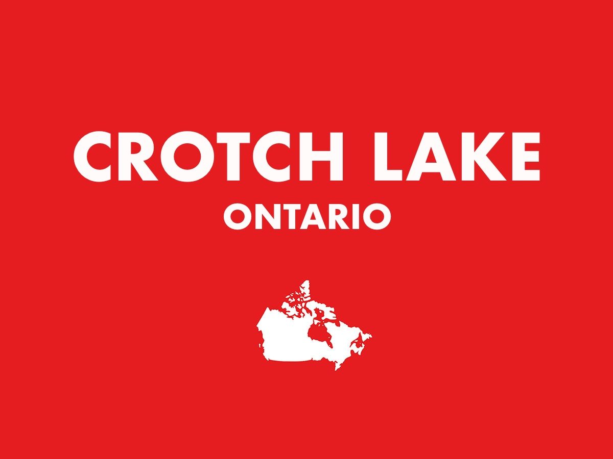 Crotch Lake, Ontario
