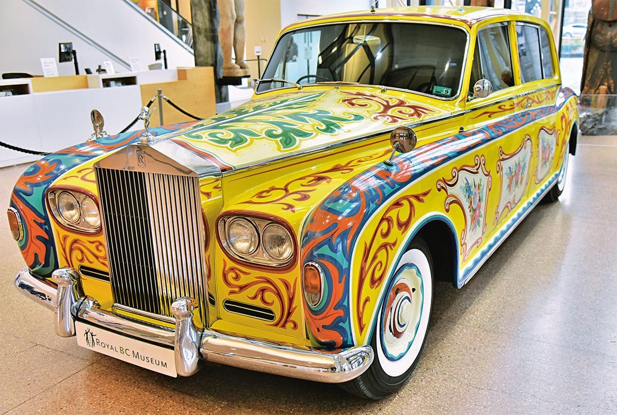 John Lennon's psychedelic Rolls Royce limousine