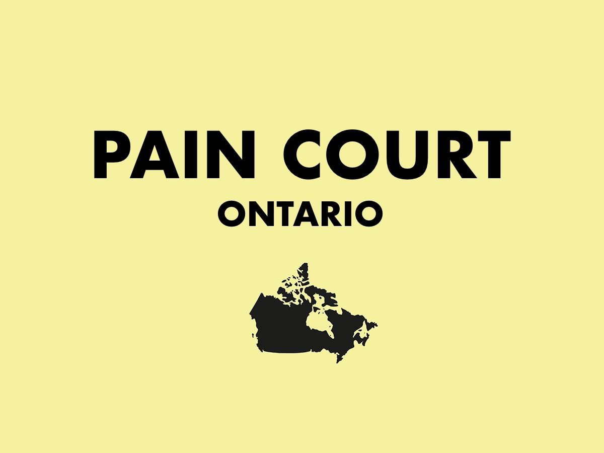 Funny Canadian town names - Pain Court, Ontario