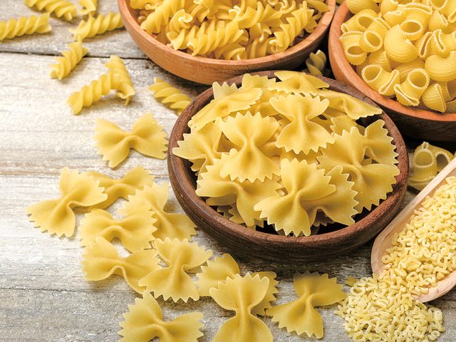 Pantry essentials - dried pasta