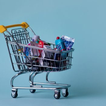 Miniature shopping cart - concept