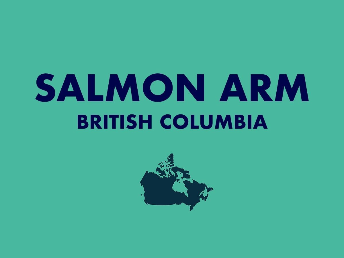 Funny Canadian town names - Salmon Arm, British Columbia