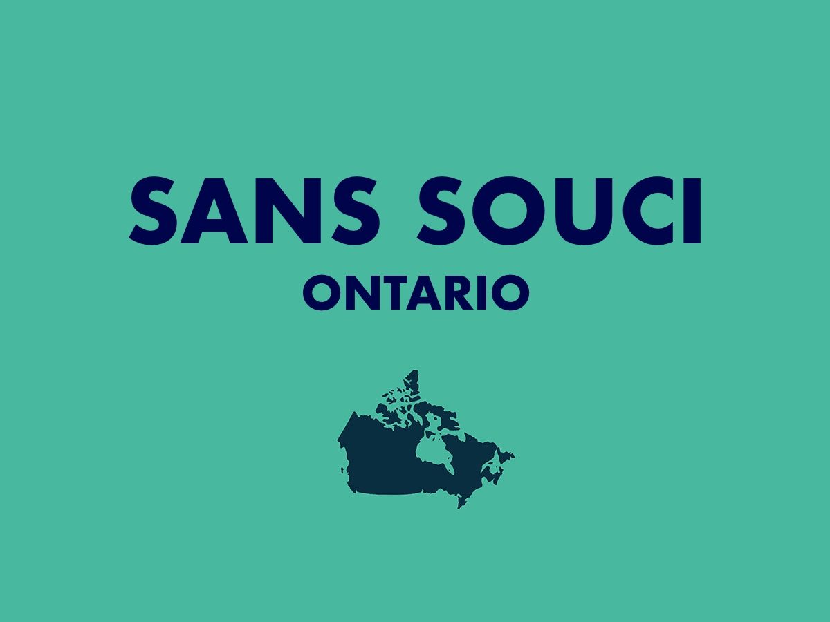 Funny Canadian town names - Sans Souci, Ontario