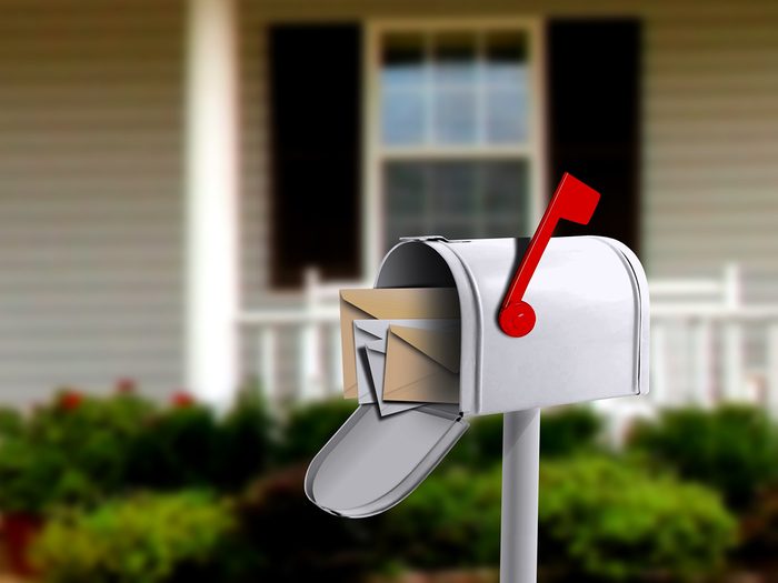Should you be disinfecting your mail? Mailbox
