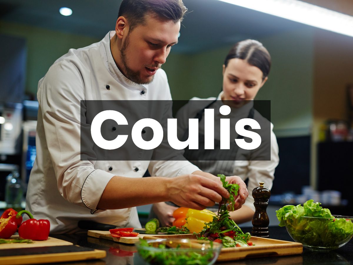 Cooking terms quiz - coulis