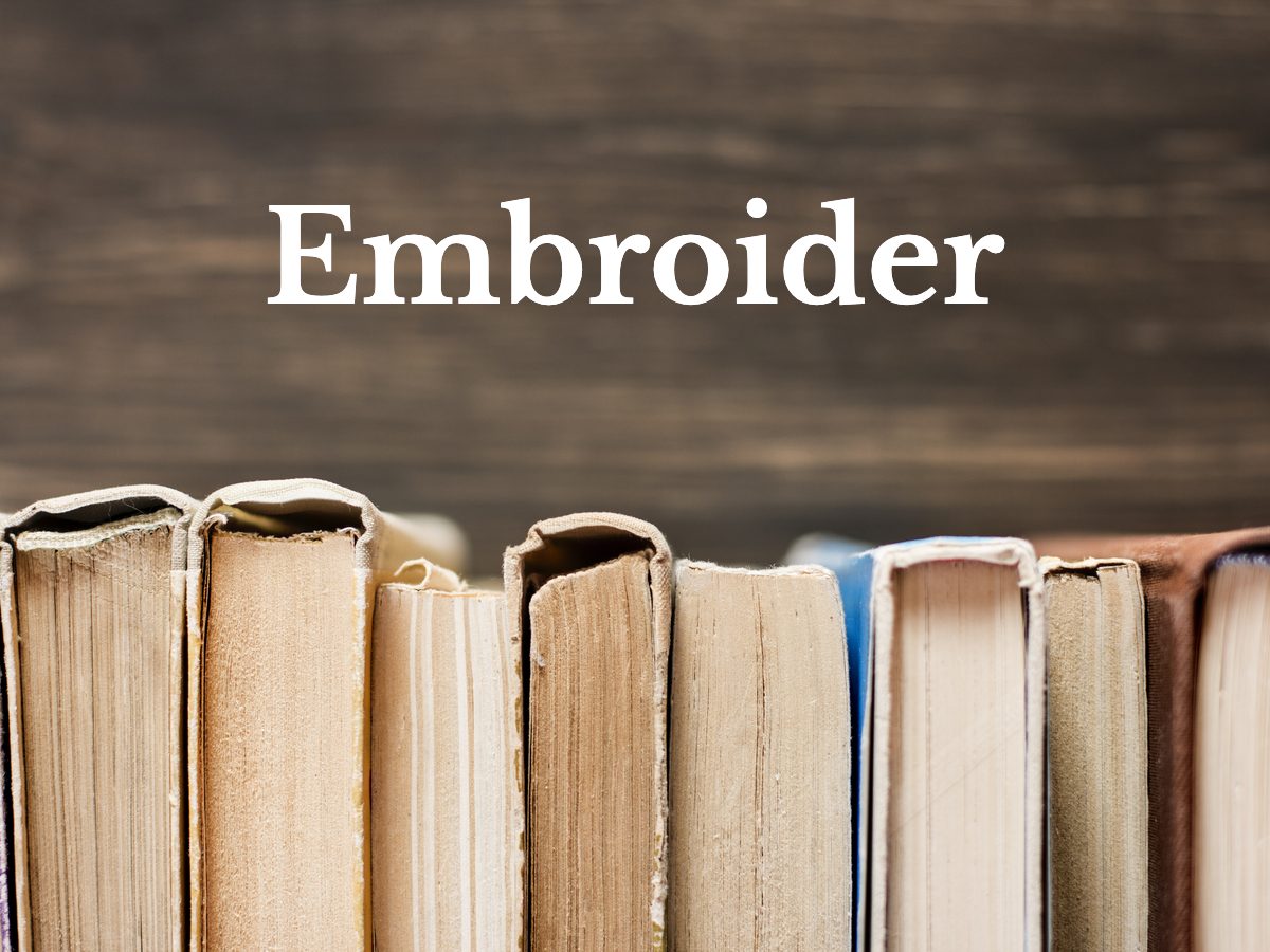 Embroider