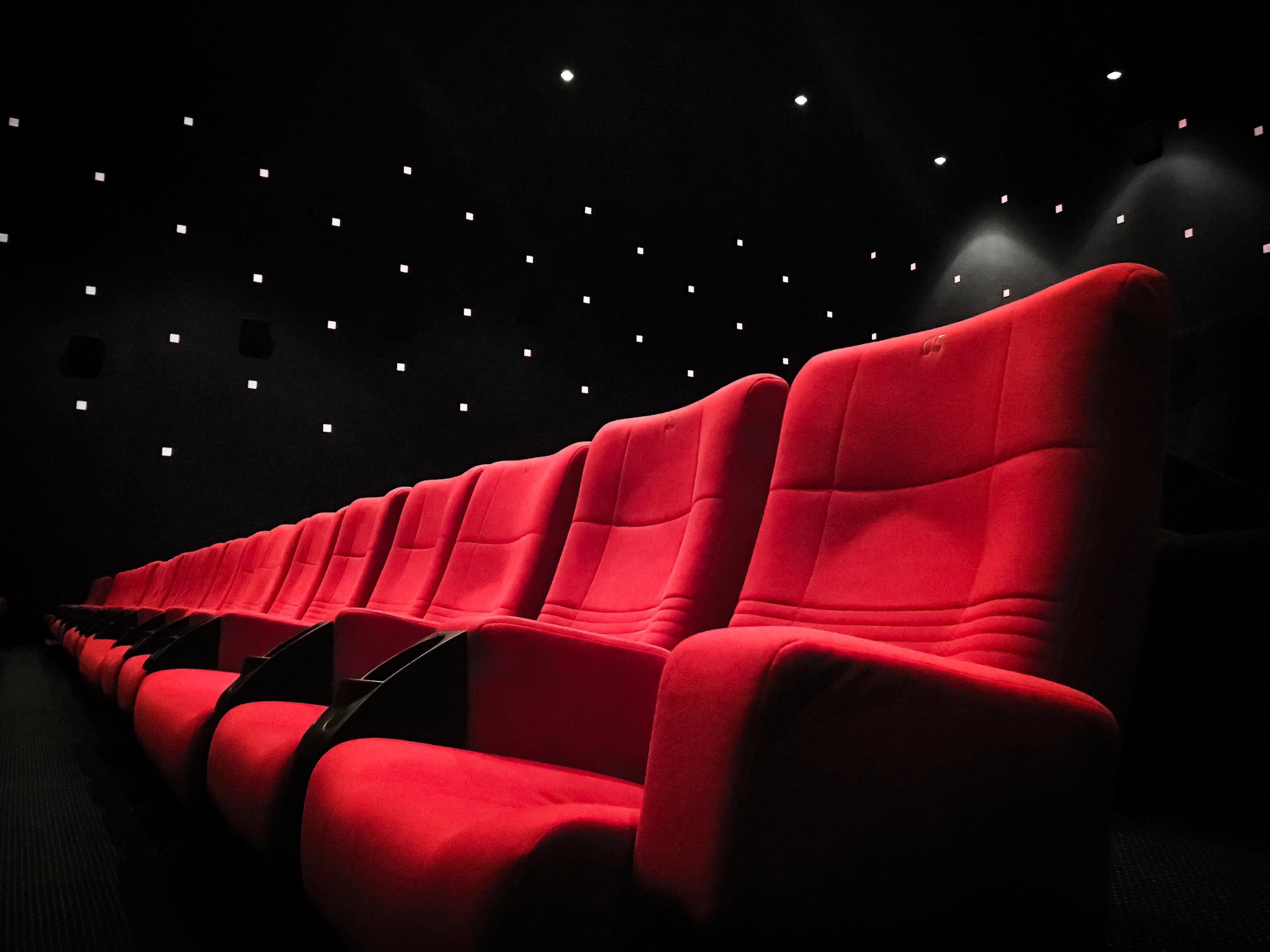 Empty Seats At Movie Theater