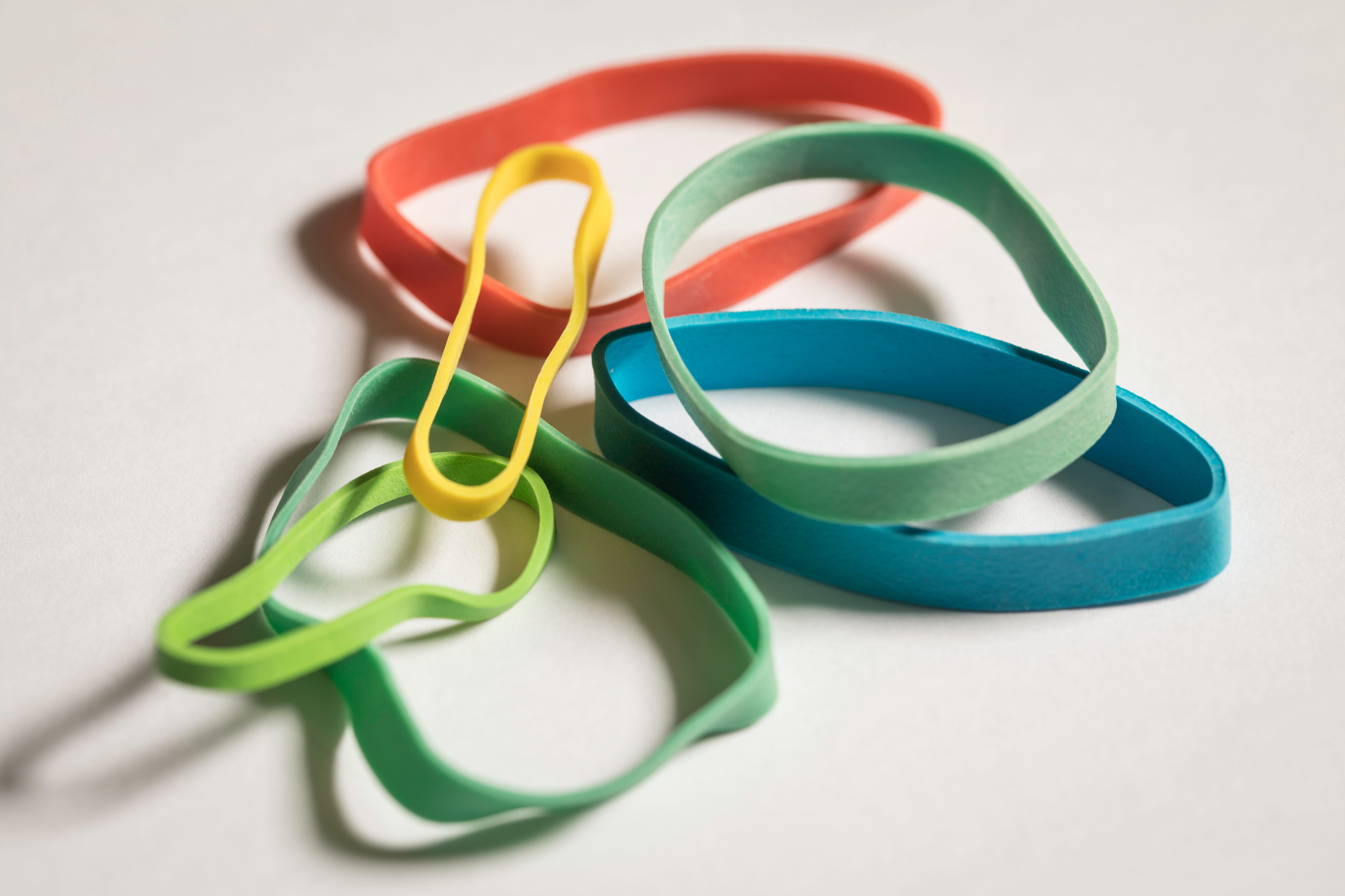 Colored Rubber Bands