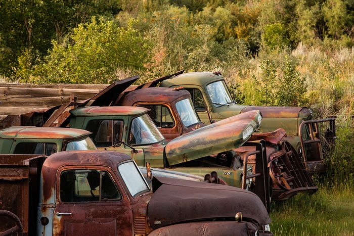 historical canadian photos - old trucks
