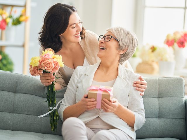 Mother's Day in Canada facts - woman and her mother