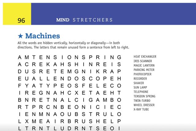 machines word search preview