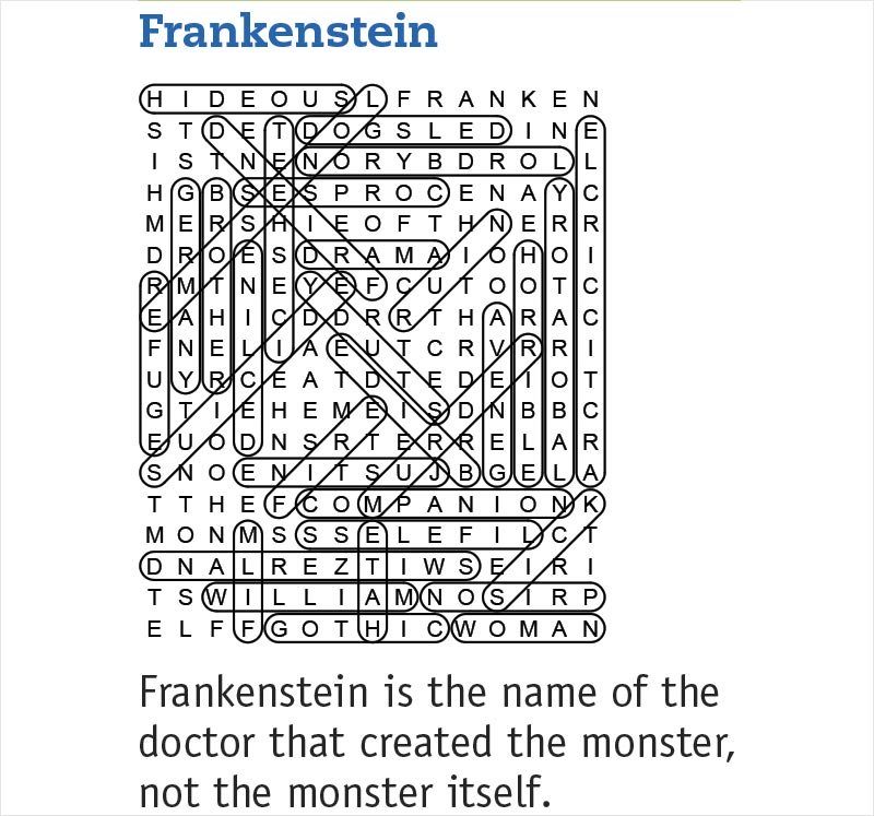 frankenstein answers